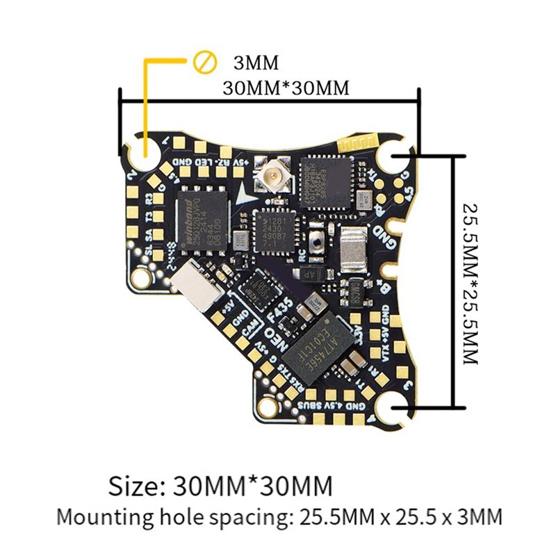 FBIL-F435 NEO 1S AIO Flight Co - Fpv Drone Esc reseña y precio