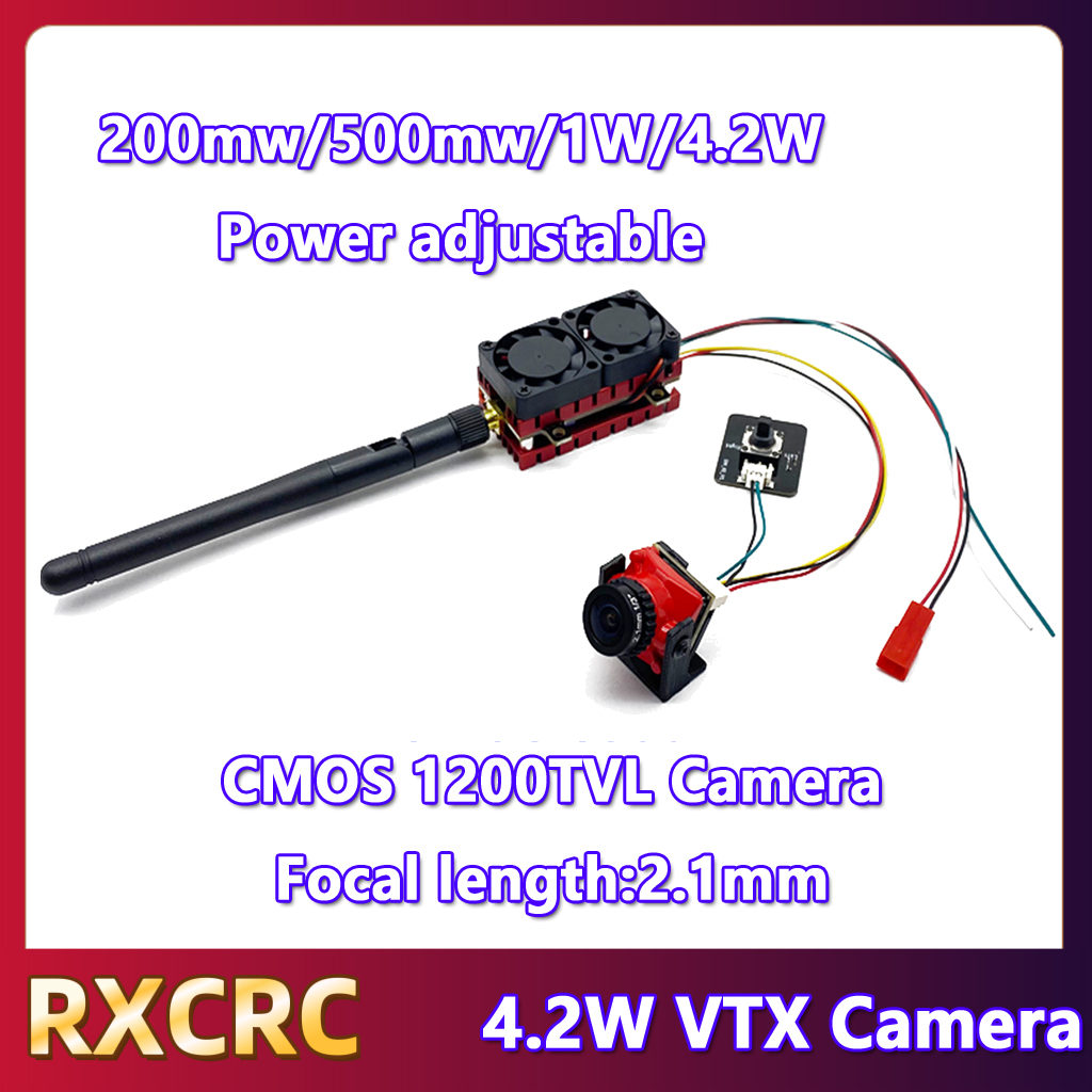 RXCRC 5.8G 48CH 4.2W High Powe - Fpv Drone Transmitter reseña y precio