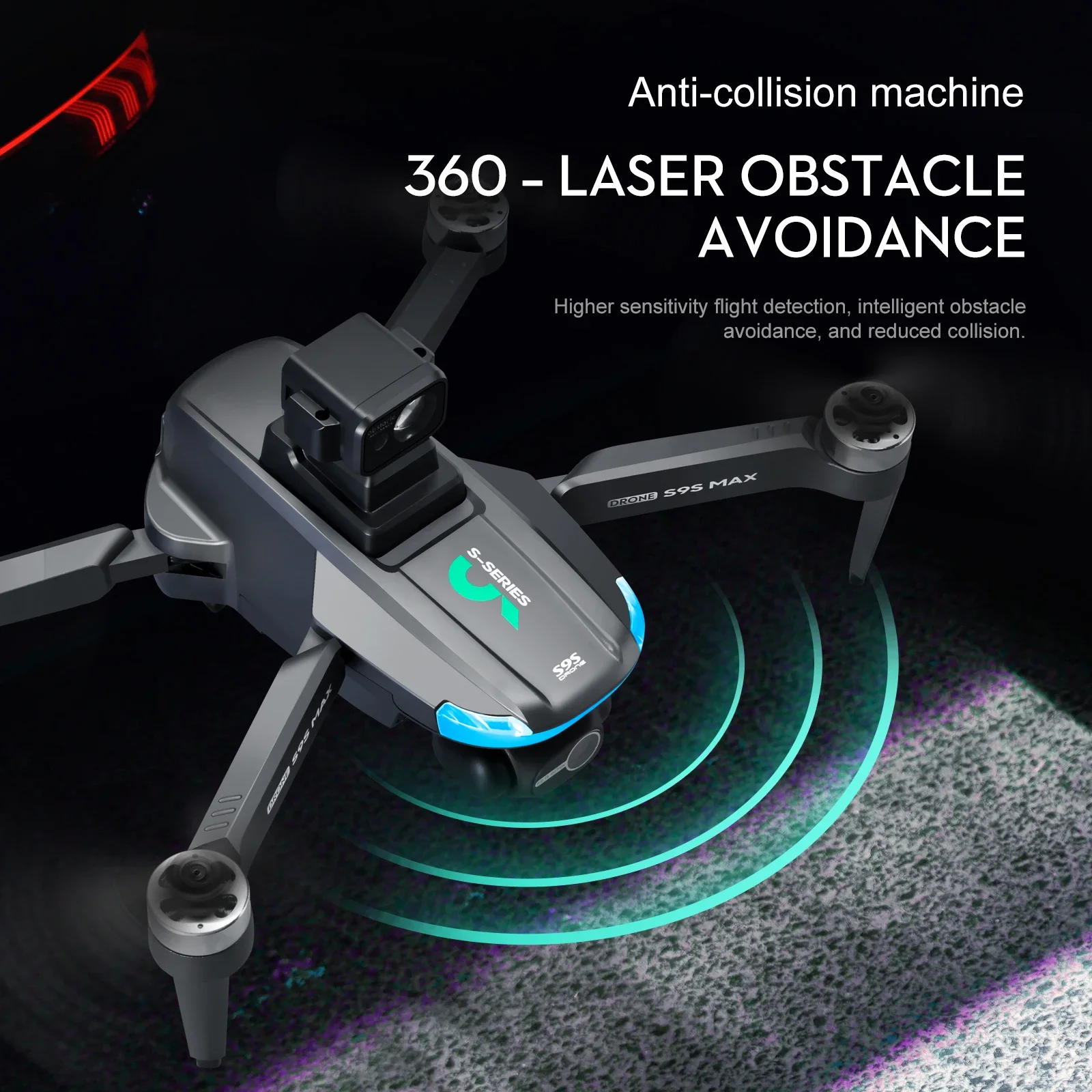 NEW S9S MAX MINI Drone 4K 2-Ax - Fpv Drone Motor reseña y precio