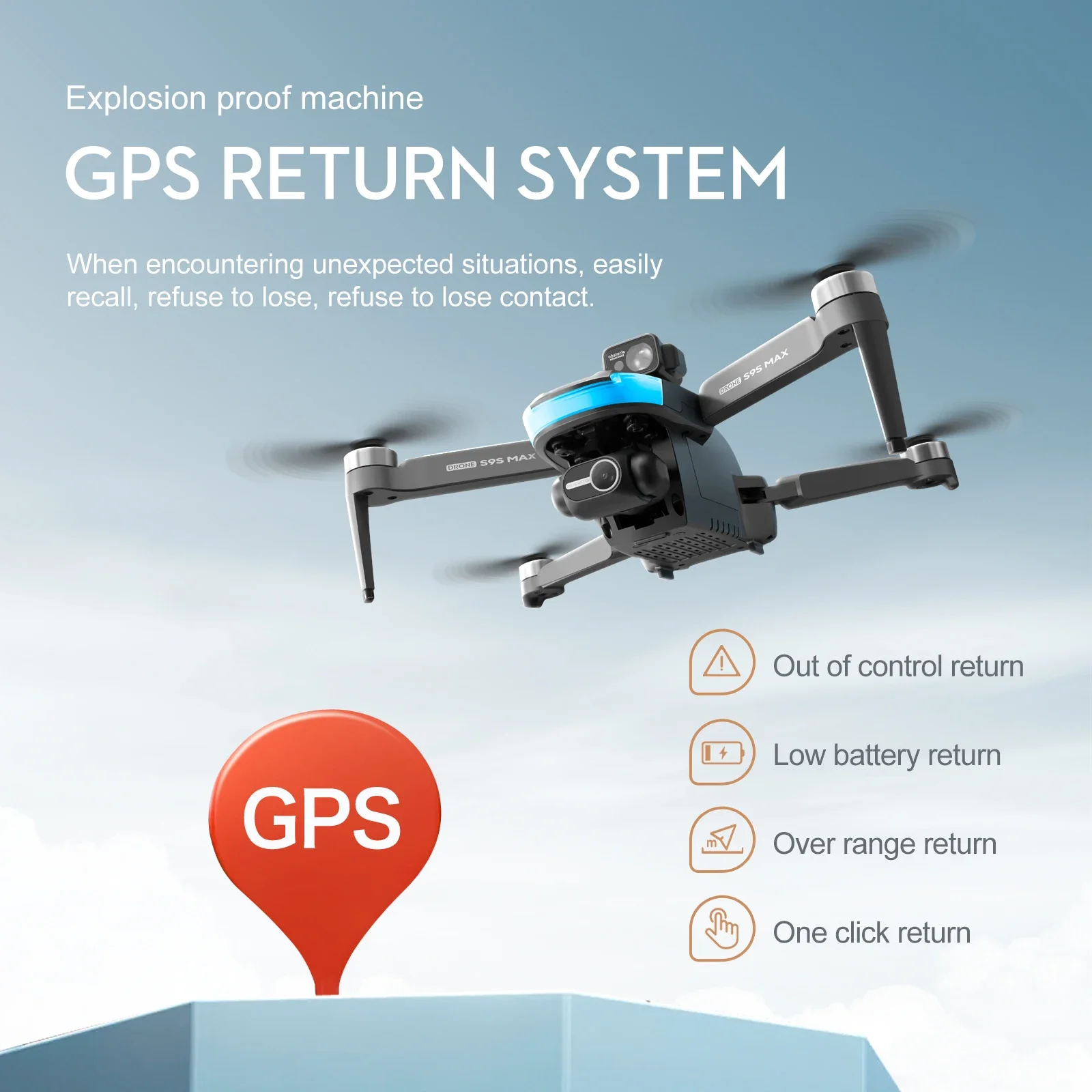 NEW S9S MAX MINI Drone 4K 2-Ax - Fpv Drone Motor reseña y precio