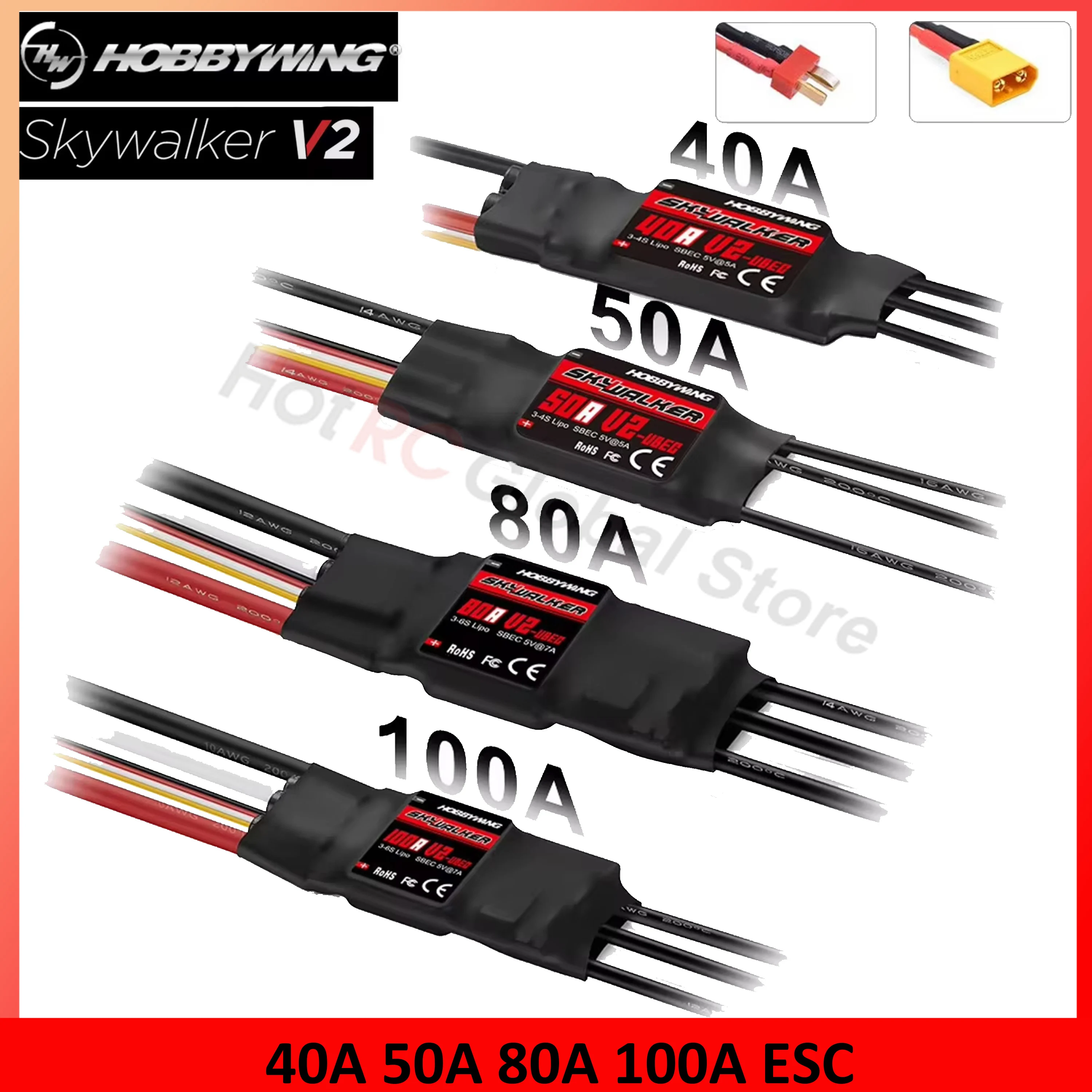 HOBBYWING Skywalker V2 Series  - Fpv Drone Quadcopter reseña y precio