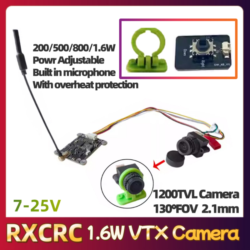 RXCRC 5.8G Module 48CH 1.6W VT - Fpv Drone Vtx reseña y precio