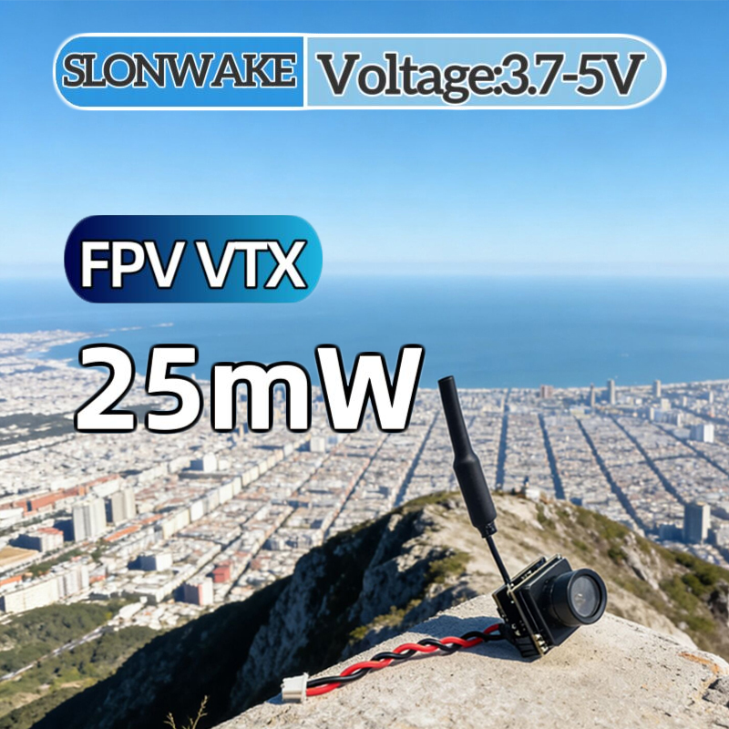 SLONWAKE FPV 25mW power simula - Fpv Drone Transmitter reseña y precio