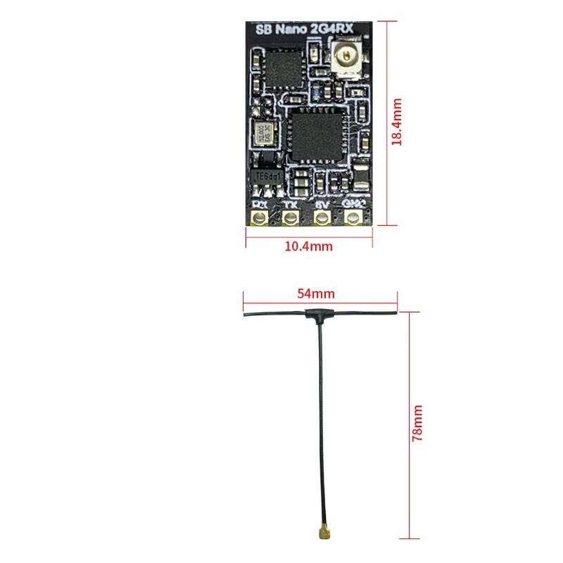 SpeedyBee Nano 2.4G ExpressLRS - Fpv Drone Receiver reseña y precio