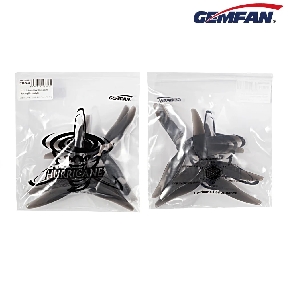 10Pairs (10CW + 10CCW) Gemfan  - Fpv Drone Propeller reseña y precio