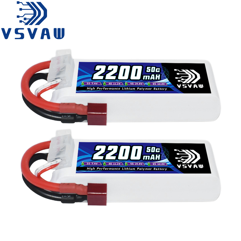 VSVAW 7.4V 2200mah 2S Drone Li - Fpv Drone Battery reseña y precio