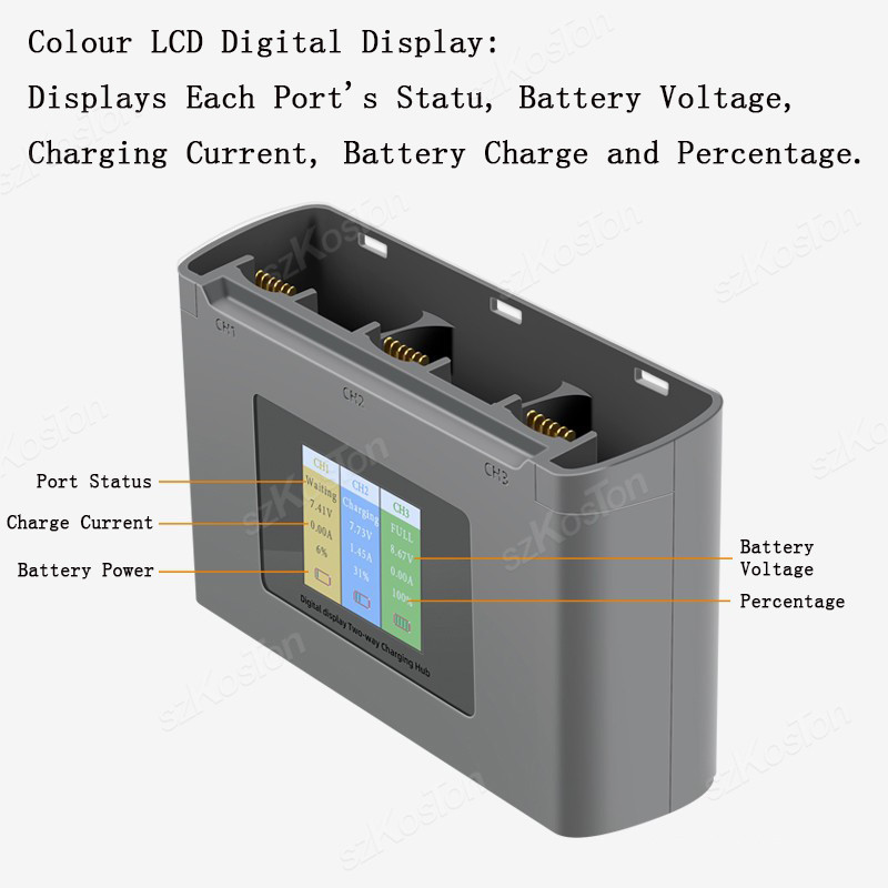For DJI Mavic Mini 2/SE Mini 4 - Fpv Drone Charger reseña y precio