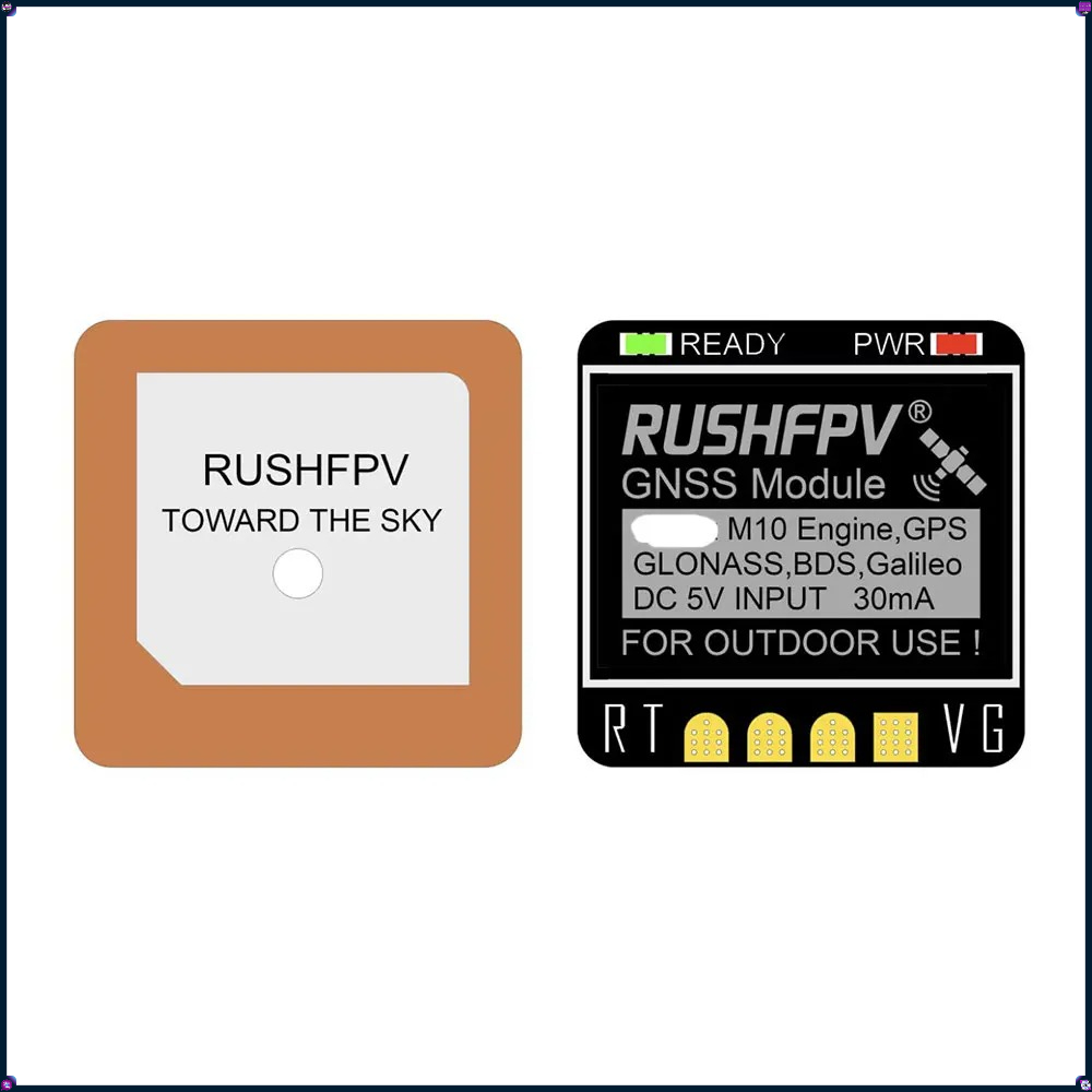 1-4Pcs RUSHFPV MINI M10 GPS Mo - Fpv Drone Antenna reseña y precio