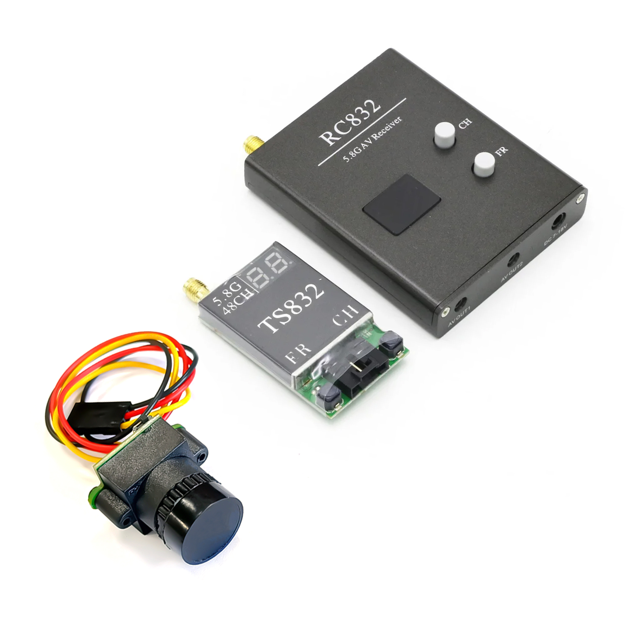 TS832 Receiver +RC832 +1000TVL - Fpv Drone Antenna reseña y precio