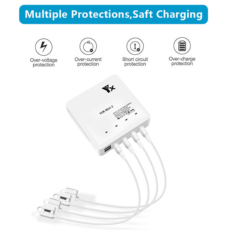 YX 6IN1 Fast Smart Battery Cha - Fpv Drone Charger reseña y precio