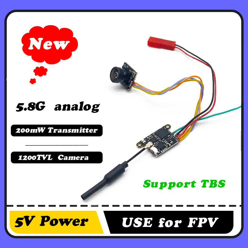 SLONWAKE 5.8G 1200TVL FPV Came - Fpv Drone Transmitter reseña y precio