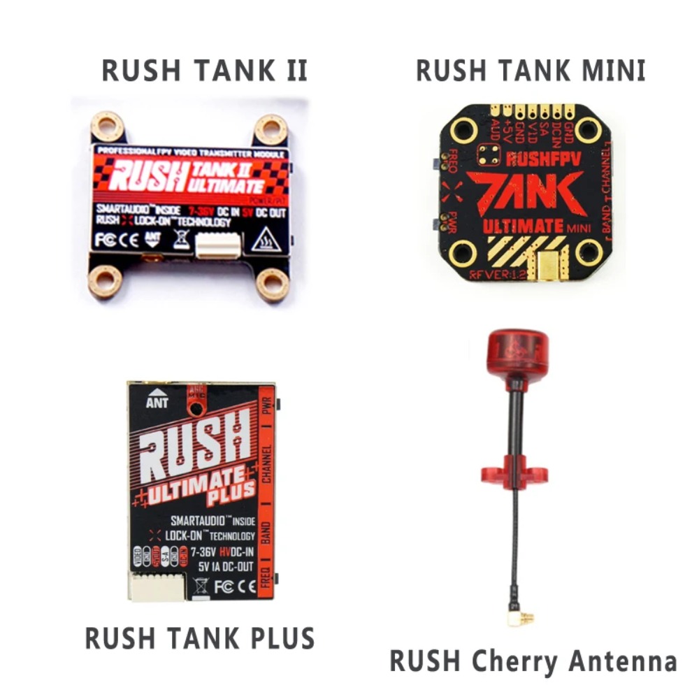RUSH TANK Ultimate II/Mini/ PL - Fpv Drone Transmitter reseña y precio
