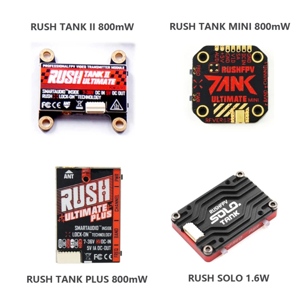 RUSH TANK Ultimate II/Mini/ PL - Fpv Drone Transmitter reseña y precio