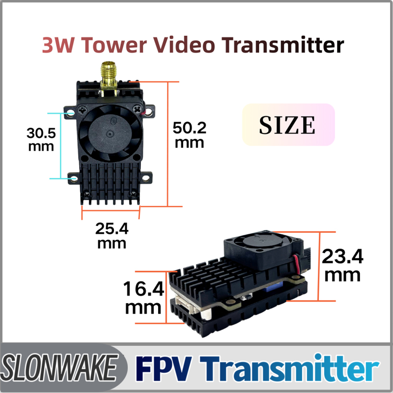 SLONWAKE 5.8G 3000mW Simulatio - Fpv Drone Transmitter reseña y precio