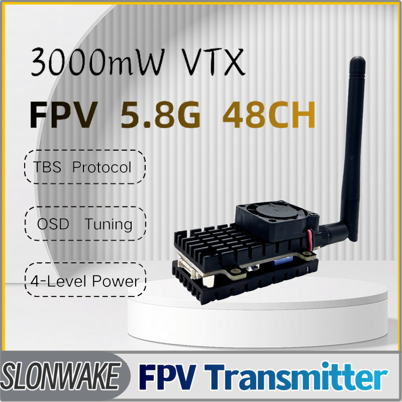 SLONWAKE 5.8G 3000mW Simulatio - Fpv Drone Transmitter reseña y precio