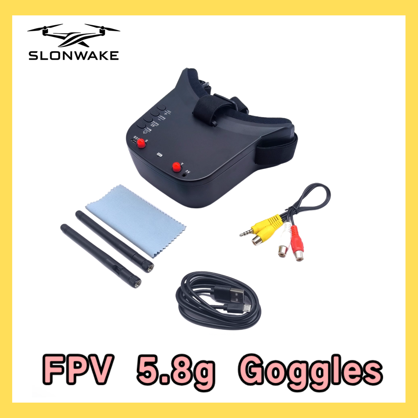 SLONWAKE 5.8G 48CH FPV 400mw V - Fpv Drone Transmitter reseña y precio