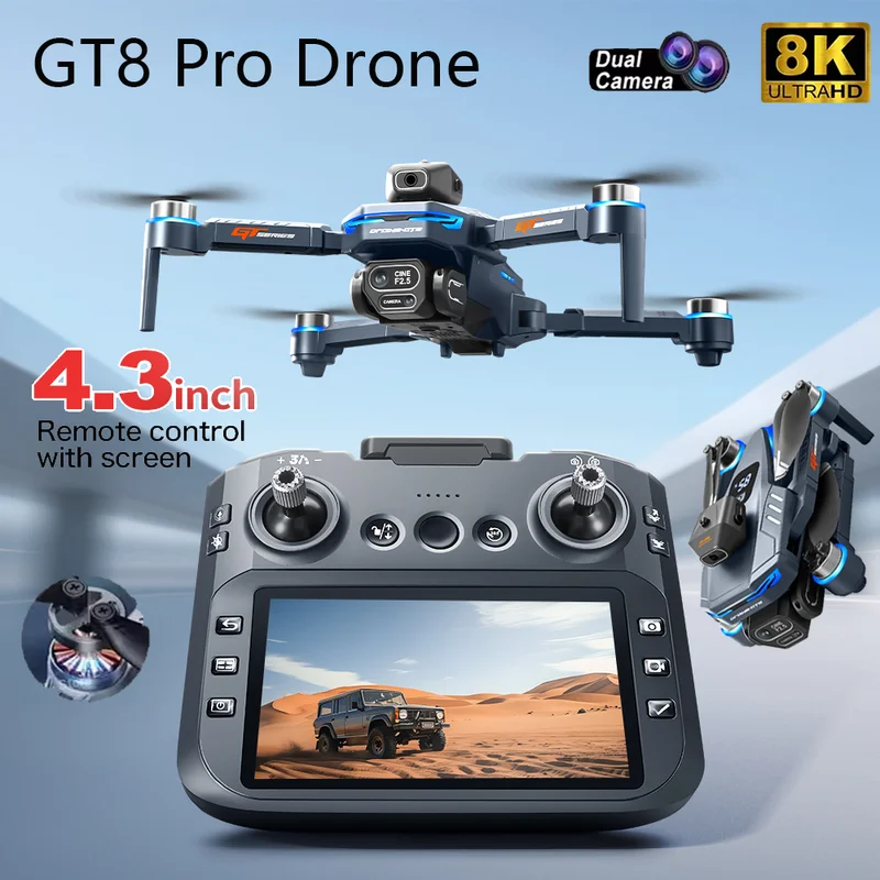 2026 New GT8 Drone GPS 8K Prof - Fpv Drone Charger reseña y precio