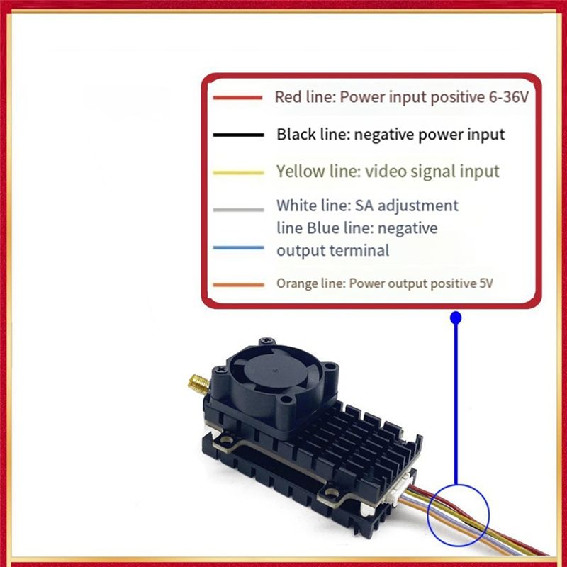 ABWE-Long Range 5.8Ghz 2W FPV  - Fpv Drone Transmitter reseña y precio