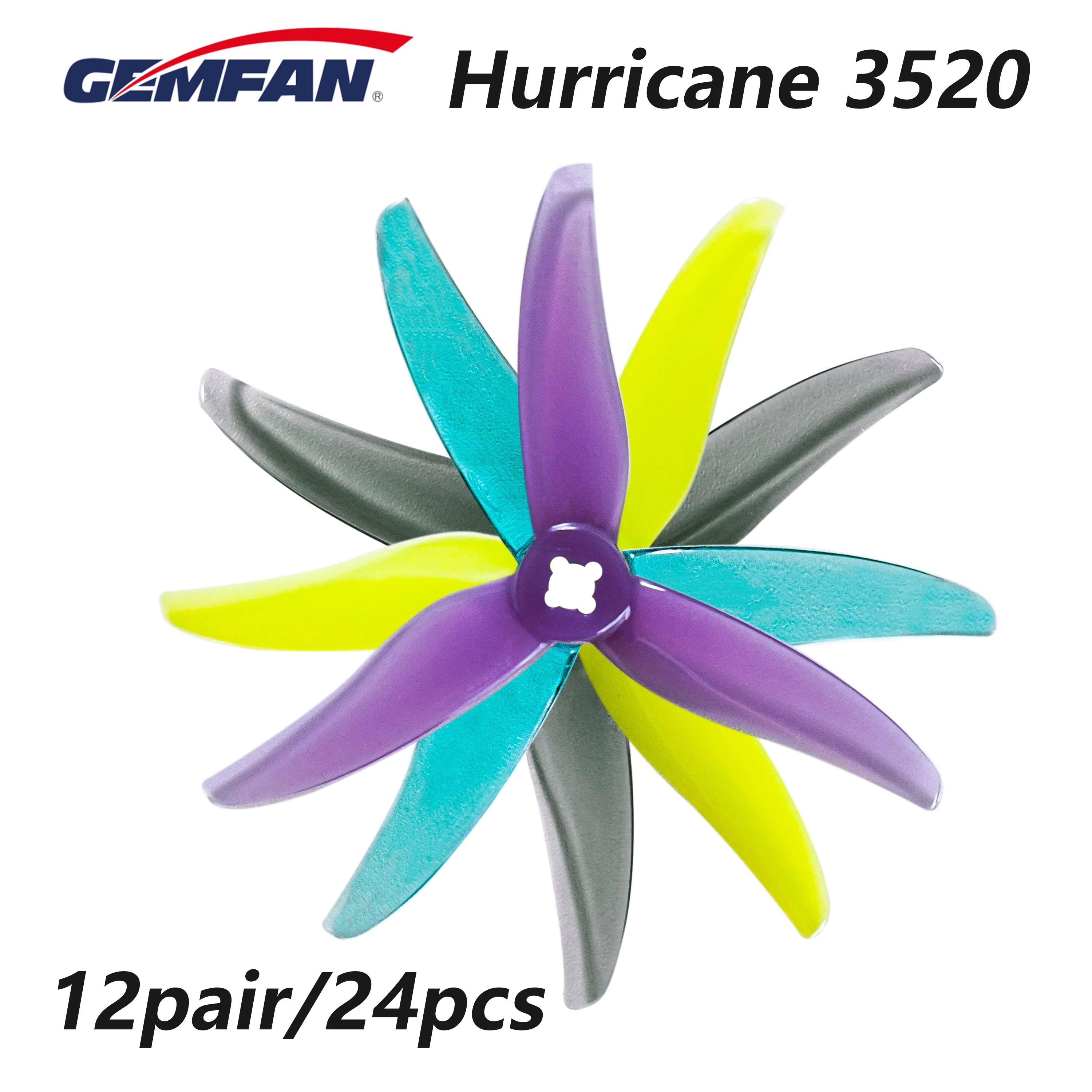 24pcs/12pairs Gemfan Hurricane - Fpv Drone Goggles reseña y precio